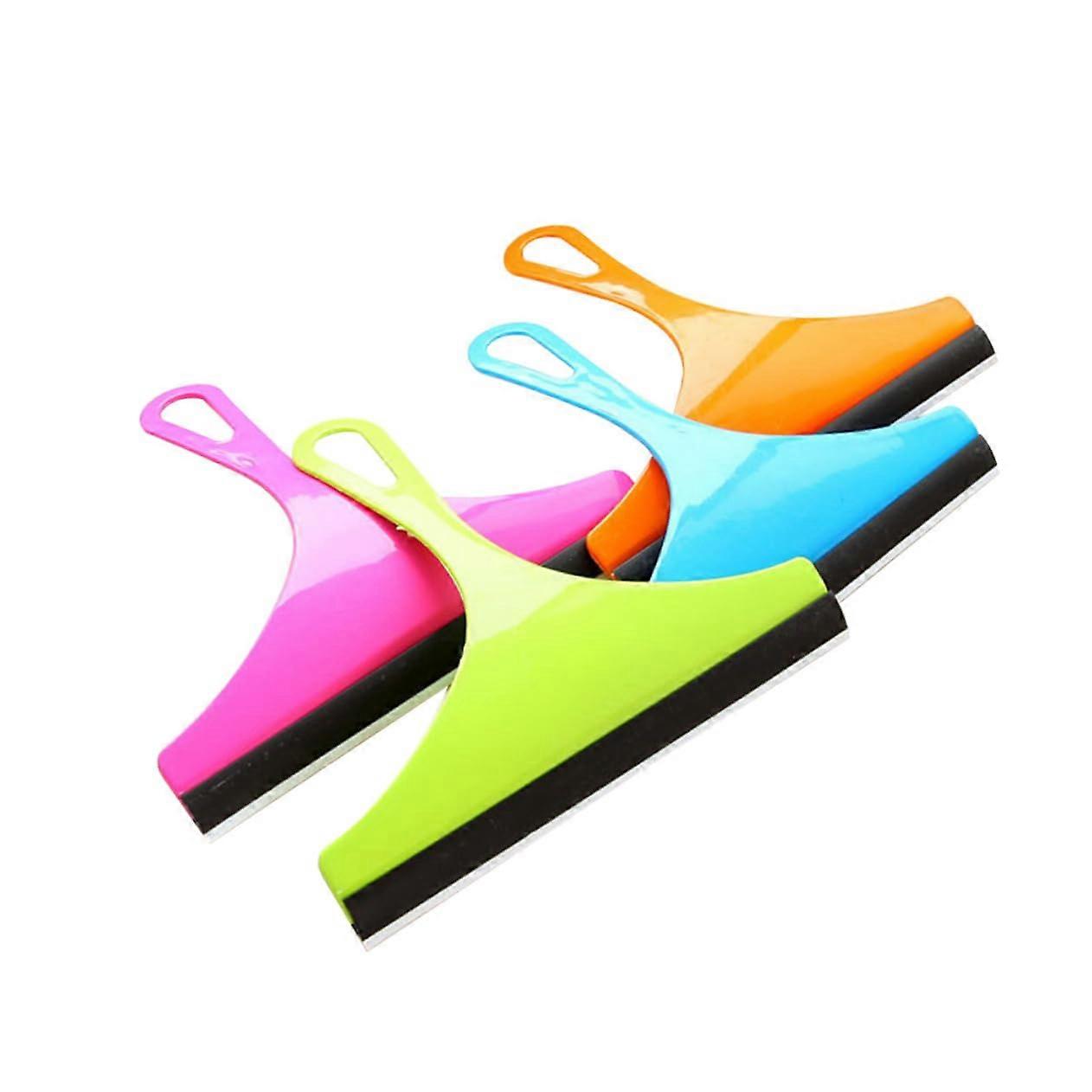 Windshield Wiper with Glass Brush in Random Color for Car Window Cleaning and Care