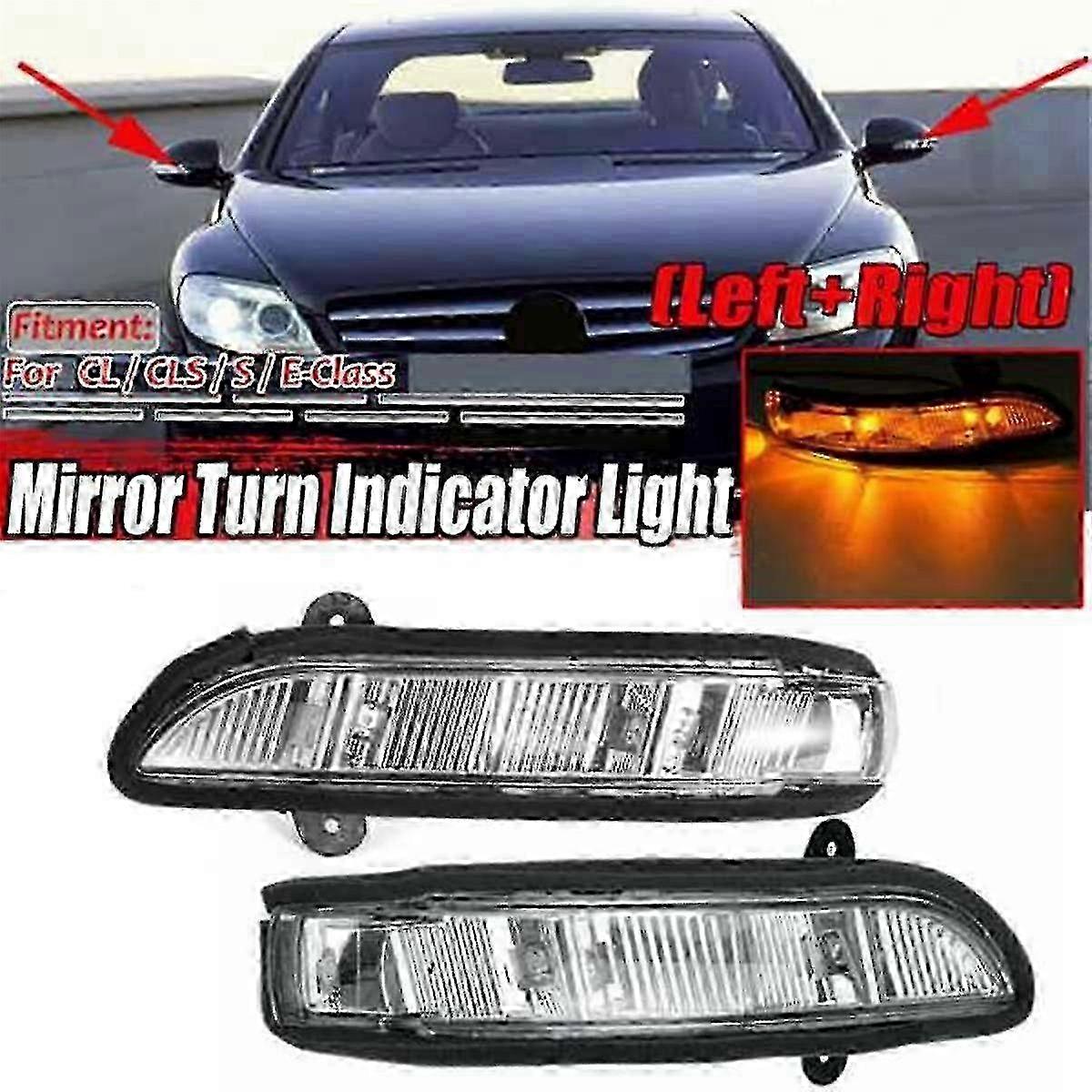 Rearview Mirror Turn Signal Light Suitable for Certain Models 2007-2011 E320 E350 Repeater
