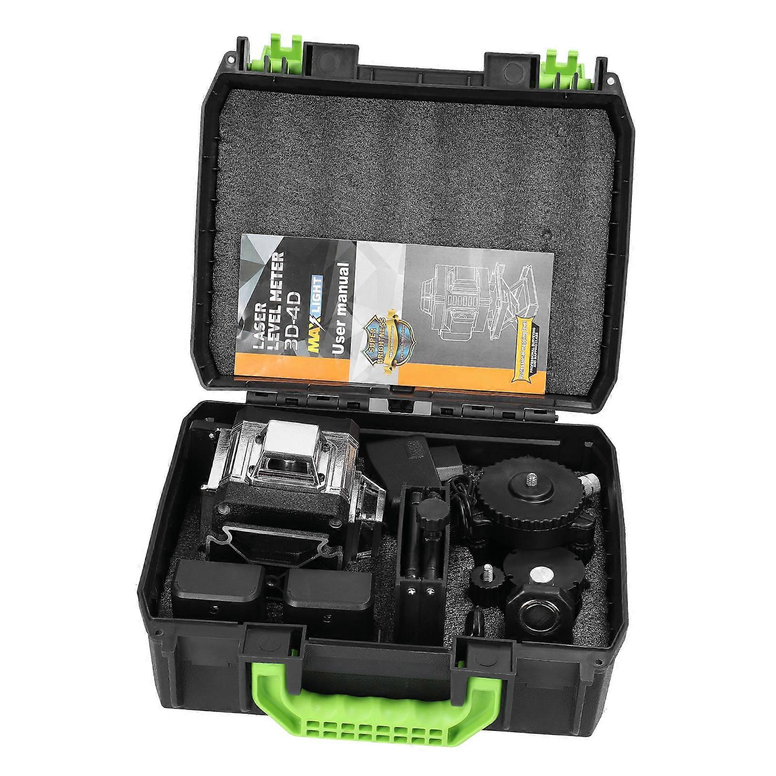 Multifunctional 16 Lines Laser Level 3° Self-leveling Machine Rechargeable Lithium Battery Leveling Tool Omnidirectional Ground Wall Sticker Waterpro
