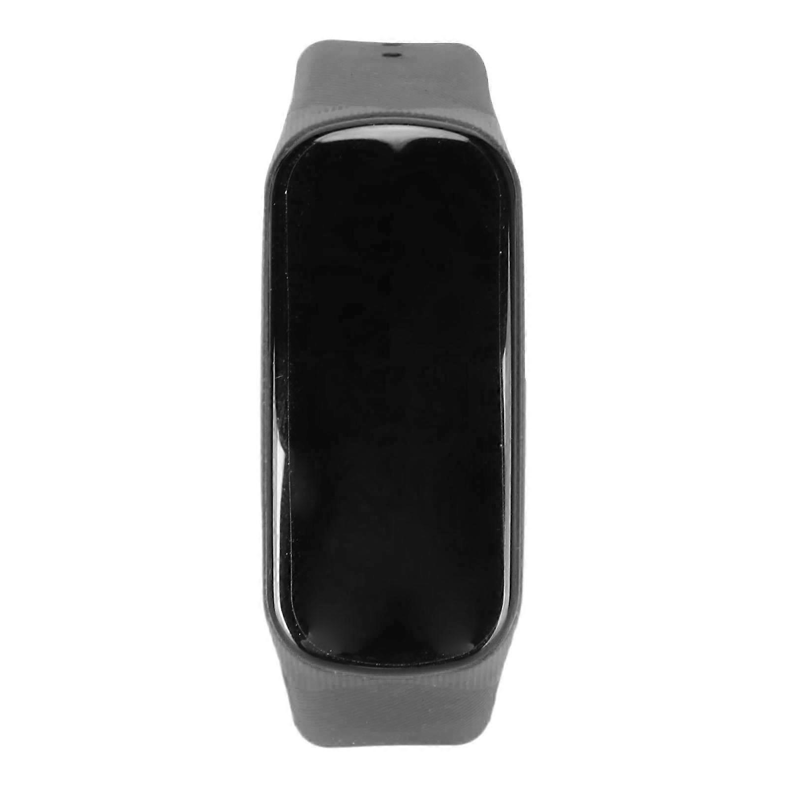 Voice Recorder Watch HD Noise Reduction Voice Activated MP3 Player Digital Recorder Wristband with Display 16g Black