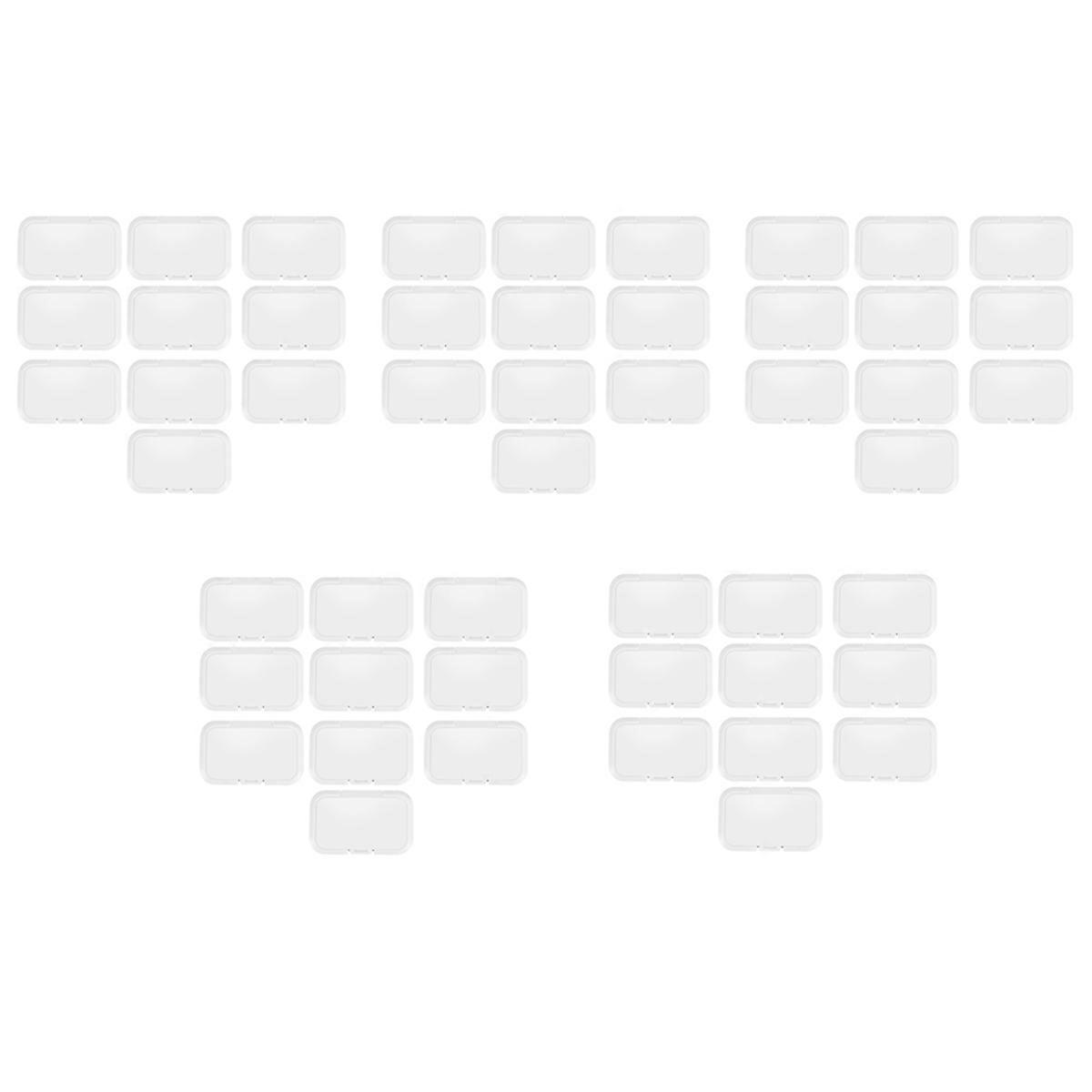 50Pcs Reusable Baby Wipes Lid Baby Wet Wipes Cover Tissues Box Wet Paper Lid