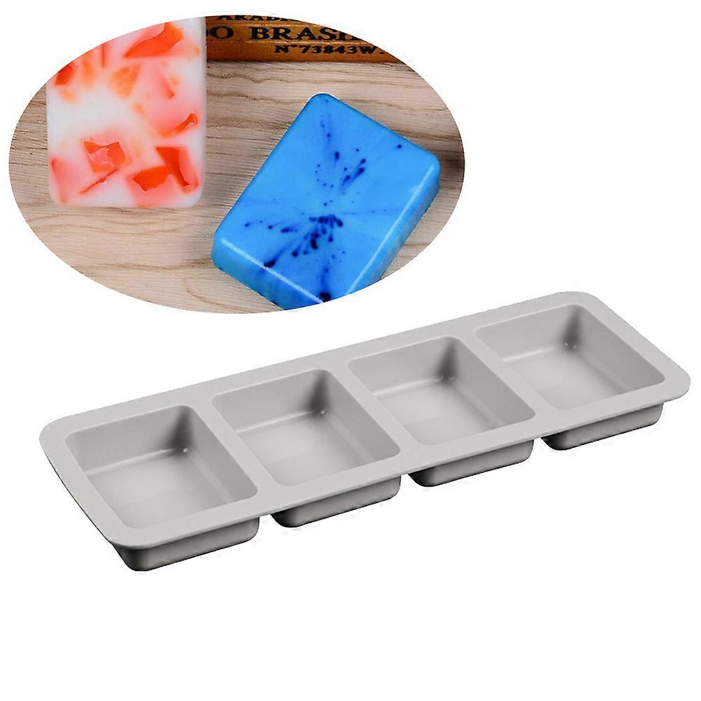 Homemade Soap Molds Diy Tool For Soap Making Grey Color 27.7 X 10 X 2.3 Cm 1Pcs