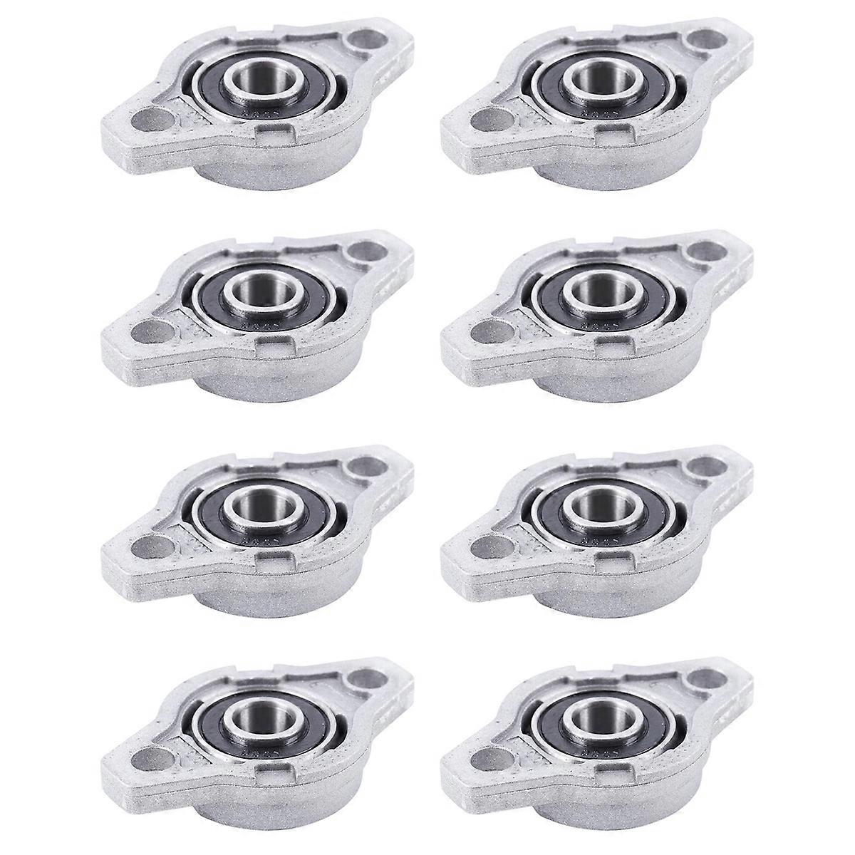 KFL000 Bore Inner 10mm Flange Ball Mounted Pillow Block Bearings