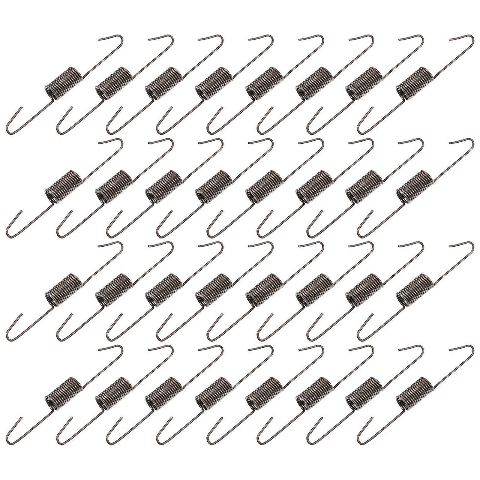 Black Steel Extension Springs for Home Use Practical Replacement Kit with 100pcs
