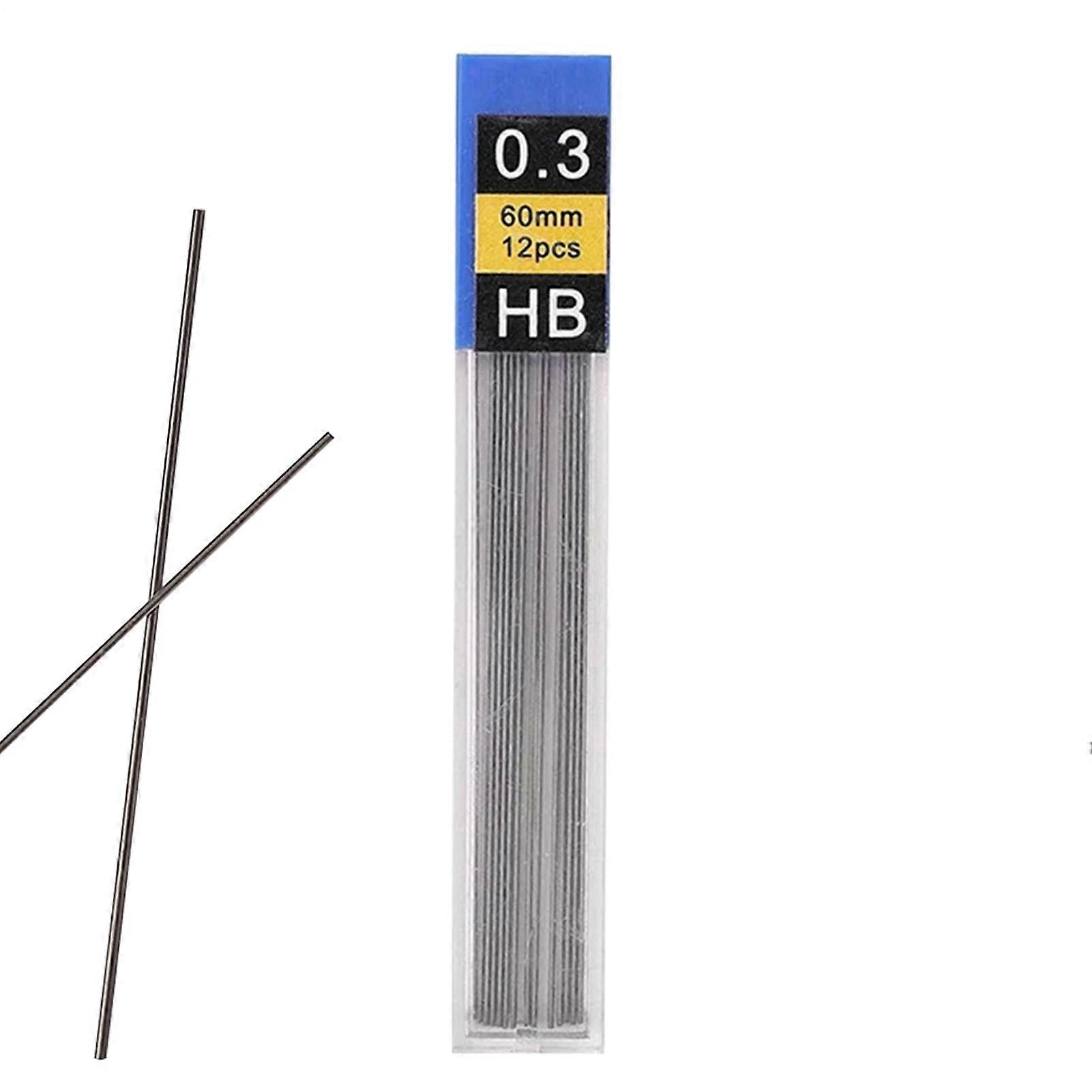 Mechanical Pencil Leads 0.5mm, 12 Pack Refill for School, Study & Exams, Compatible with Most Mechanical Pencils