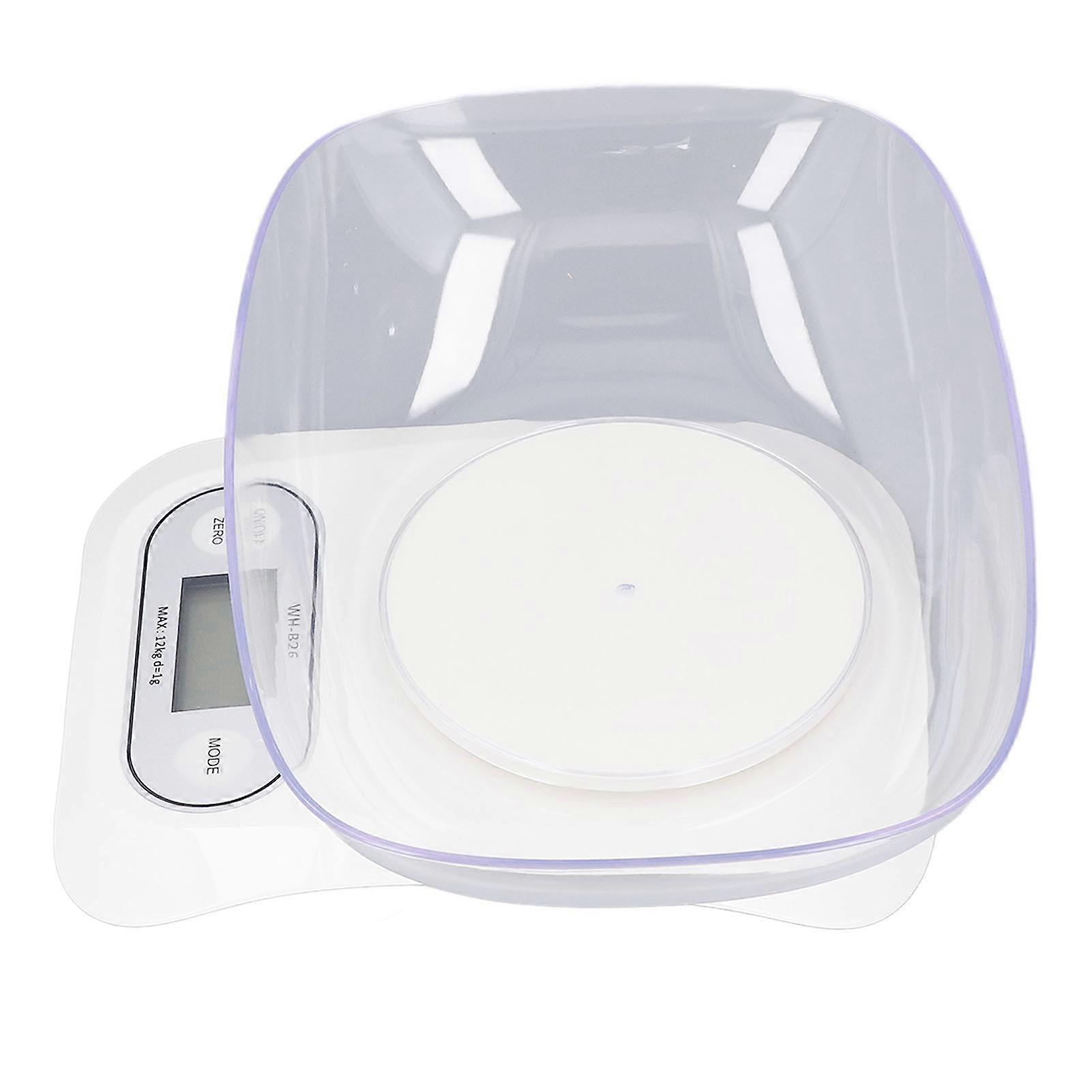 Digital Scale with USB Cable Timing Function Electronic Weighing Scale for Laboratory Kitchen 