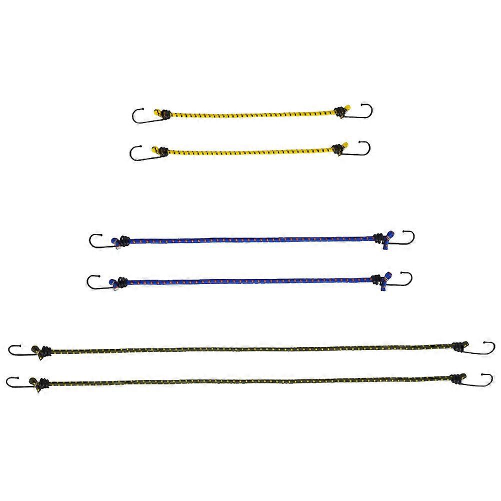 Here's a polished and professional product description for your **6pcs Multi Function Bungee Cords Set**:
### **6pcs Multi Function Bungee Cords