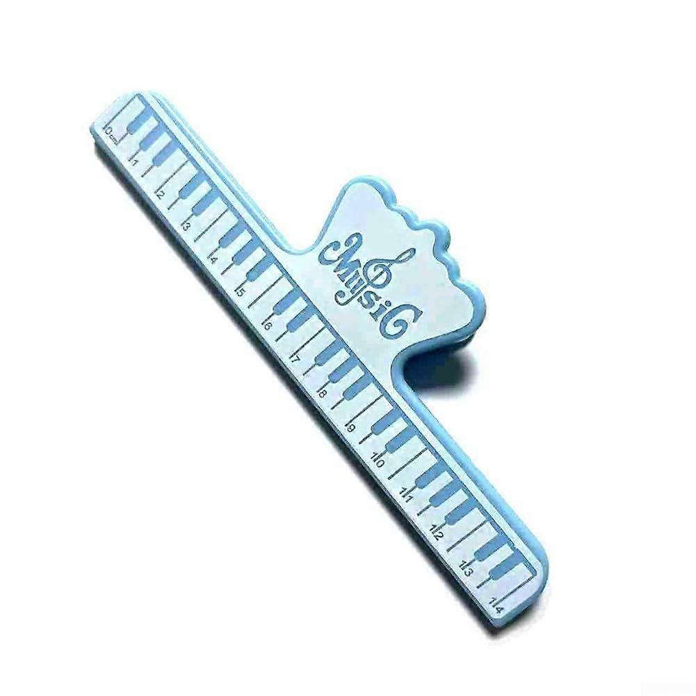 Music Sheet Clip Holder for Instruments Ideal for Practice and Performing (Blue)