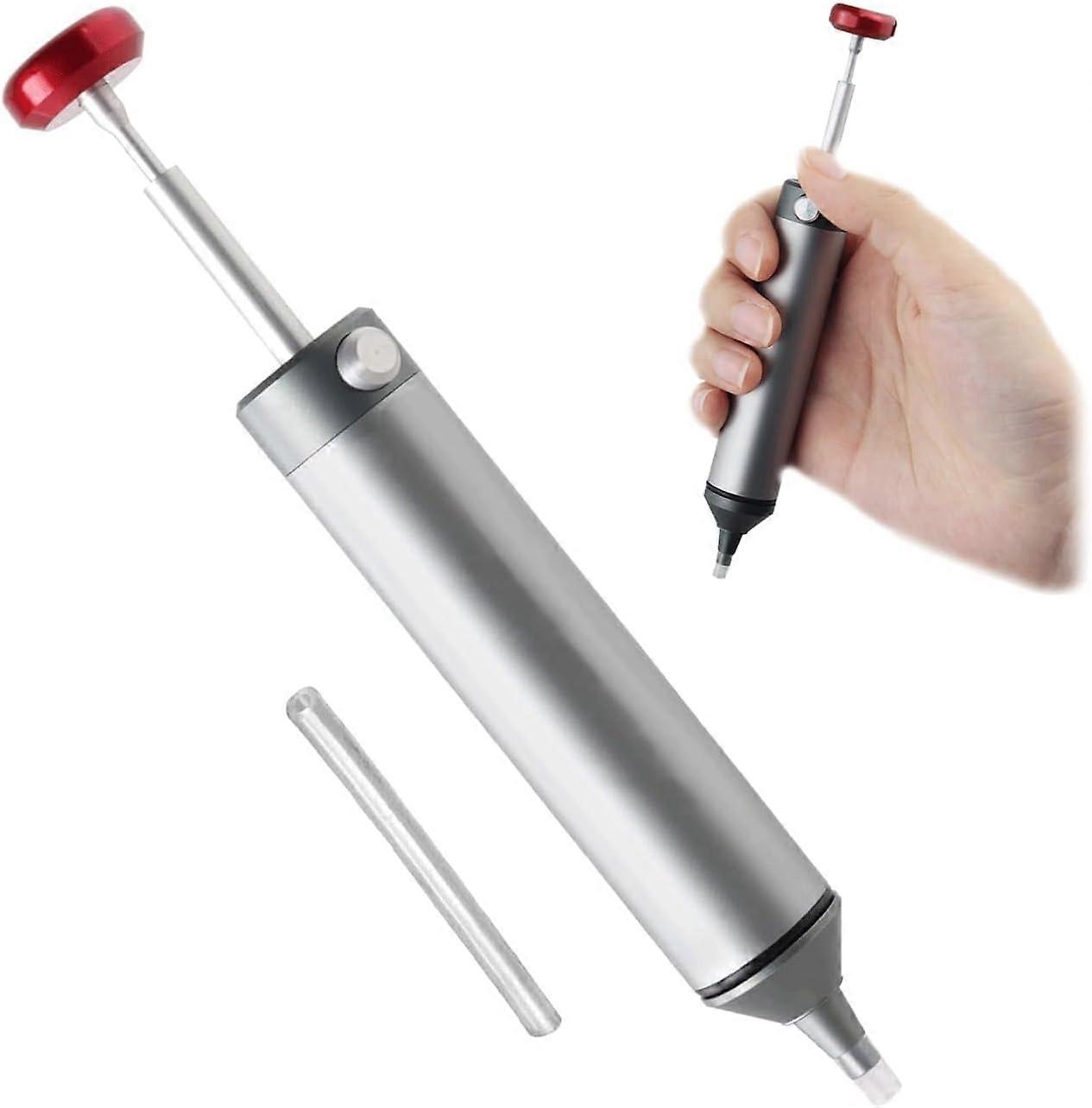 Solder Sucker Desoldering Pump  with 1 Silicone Nozzle (150mm)  Super Suction  Solder Removal Tool  Desoldering Tool