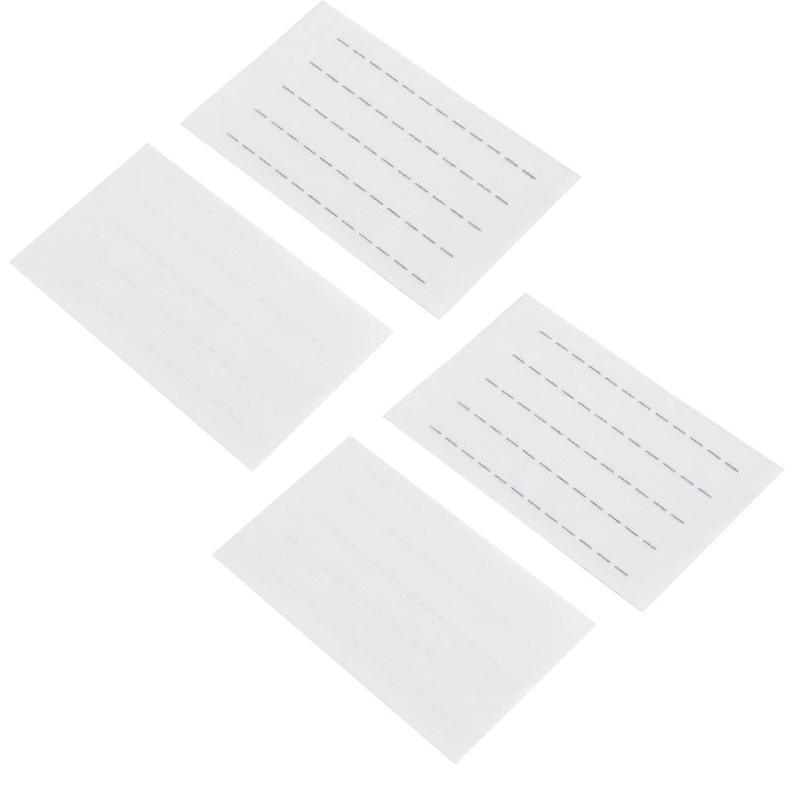 4 Sheets Self Adhesive Lash Strips Waterproof Sweatproof False Eyelashes Adhesive Strips