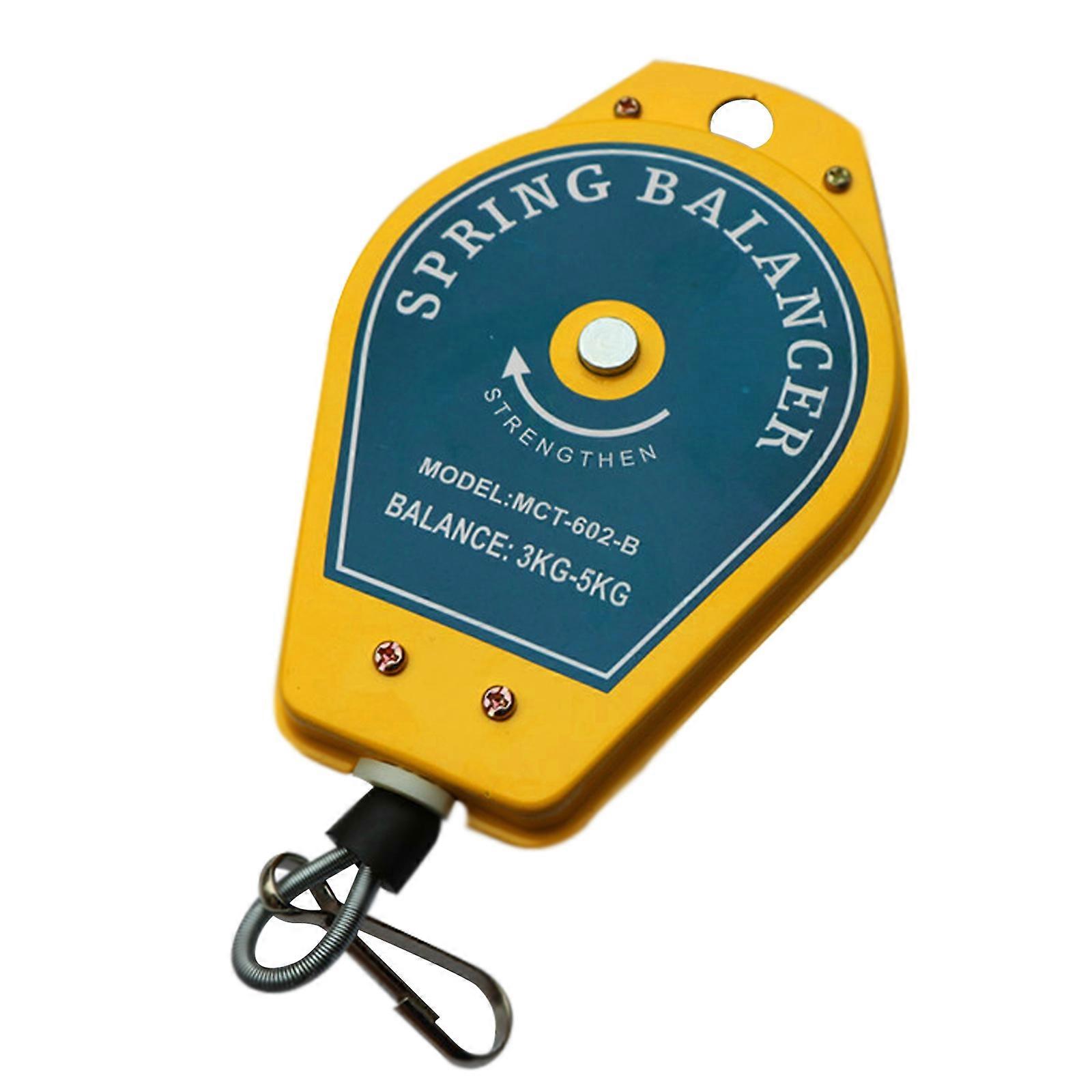 Electric Screwdriver Tension ncer Hook Spring Telescopic Suspension Hook Lanyard Hoist (3‑5kg)