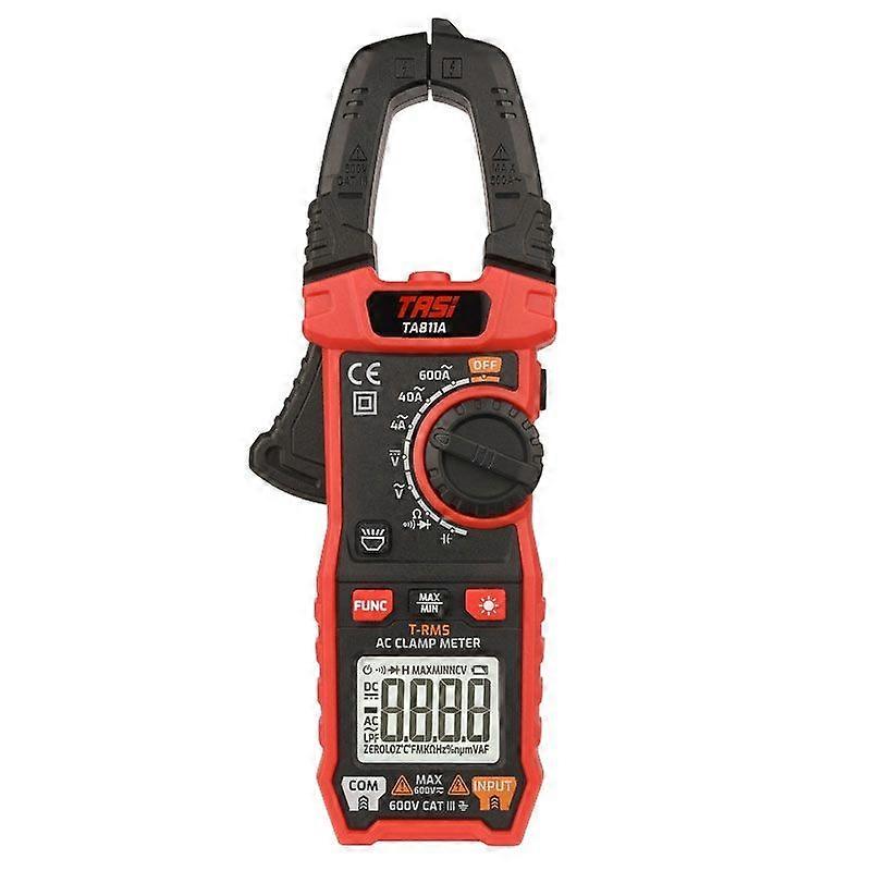 Clamp Meter High Accuracy AC DC Voltage Ammeter TASI TA811A