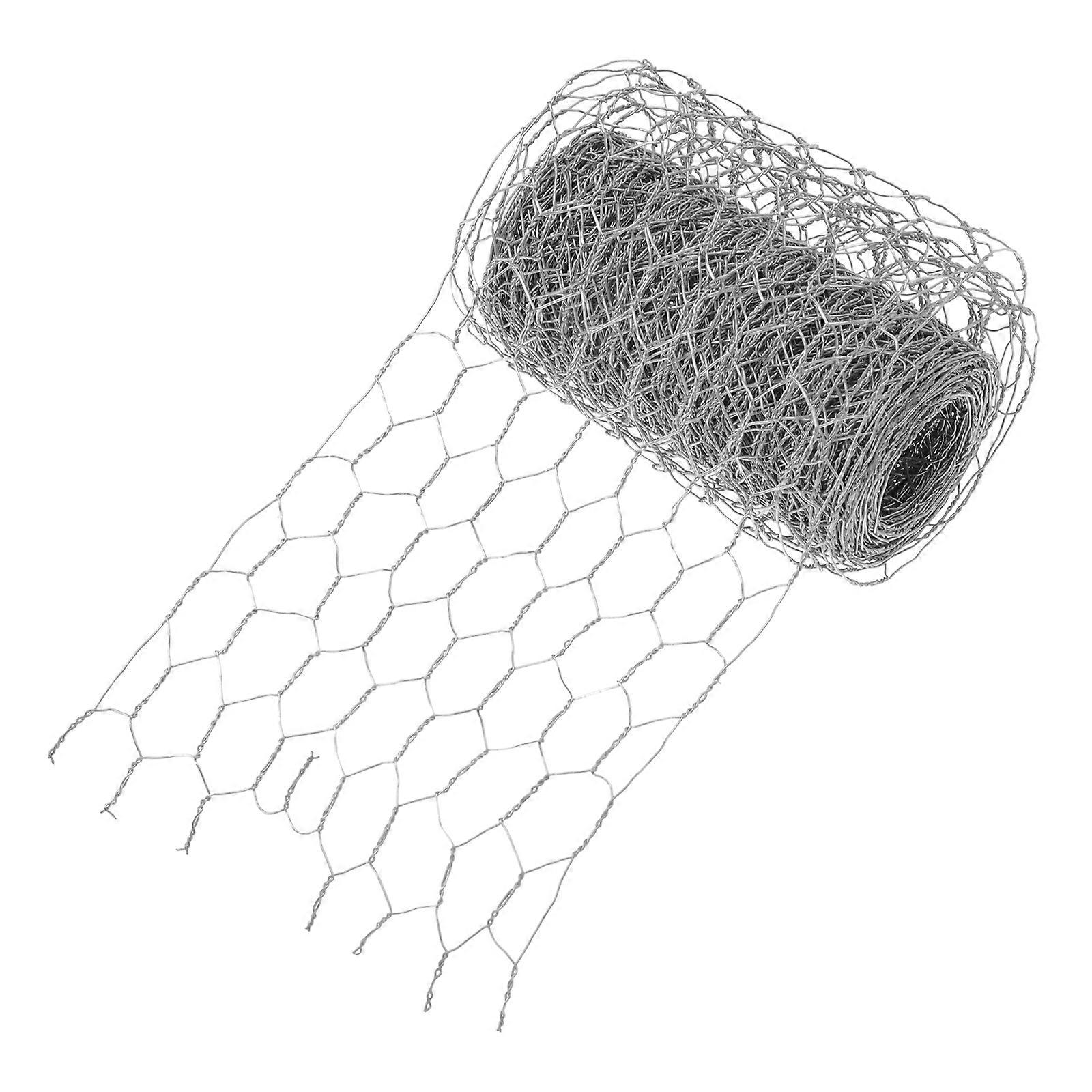 Silver Hexagonal Wire Net for Multi-Use Wire Mesh 1Pcs