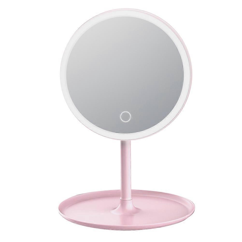 Lighted Table Mirror Led Vanity Mirror For Desk 1200MA Battery Capacity 1Set