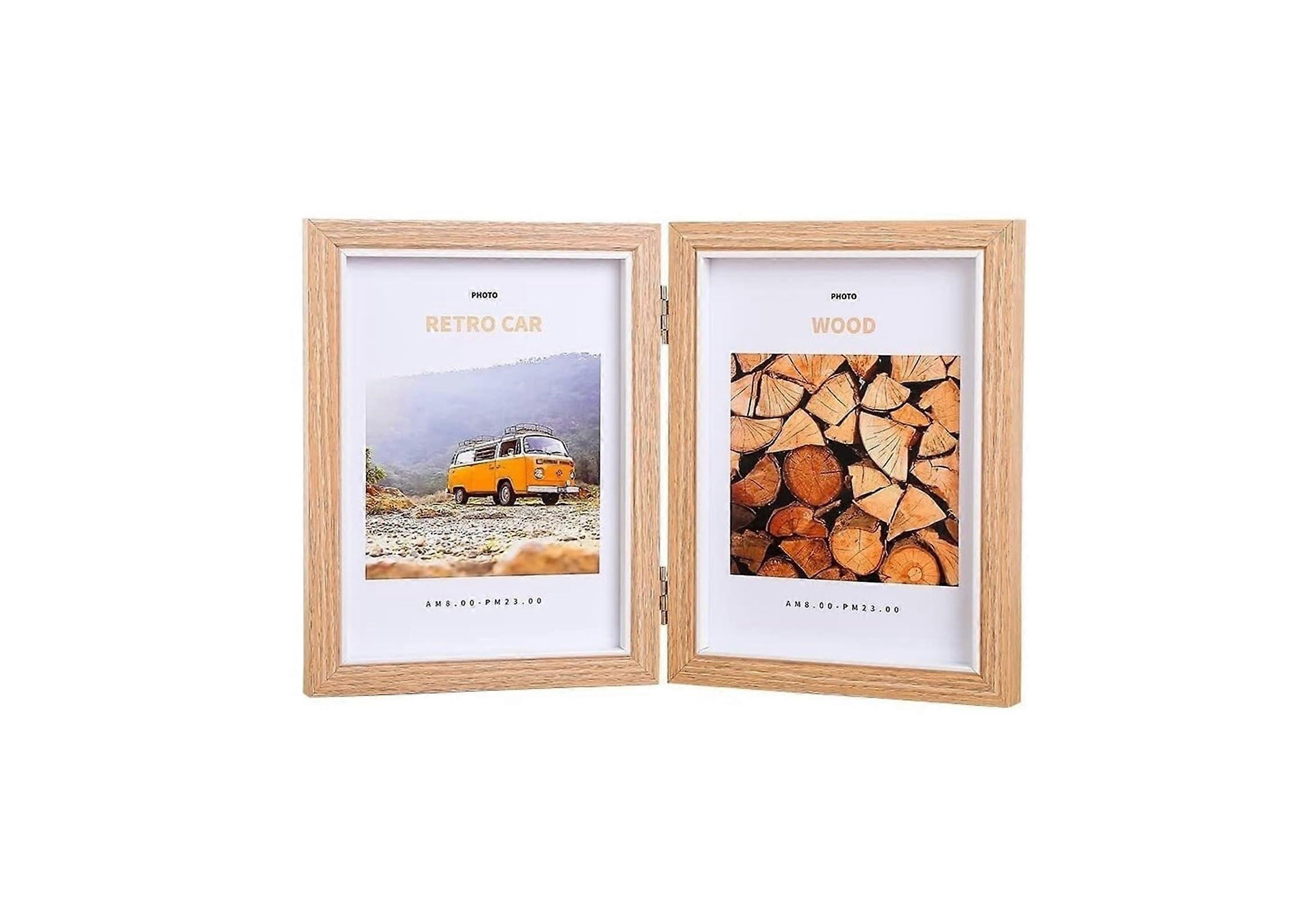 e Frame Fotorahmen 6/8/Zoll Foldable Connected Photo Frame Rectangular Resin Desktop Decoration