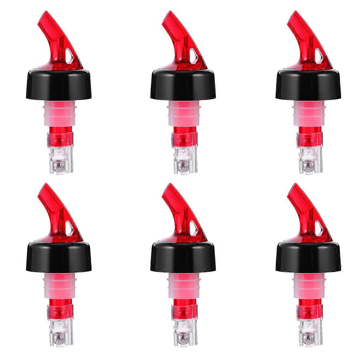 Measure Pourer Pouring Control Adults Cooking Wine Red Wine Use 6Pcs ABS Material