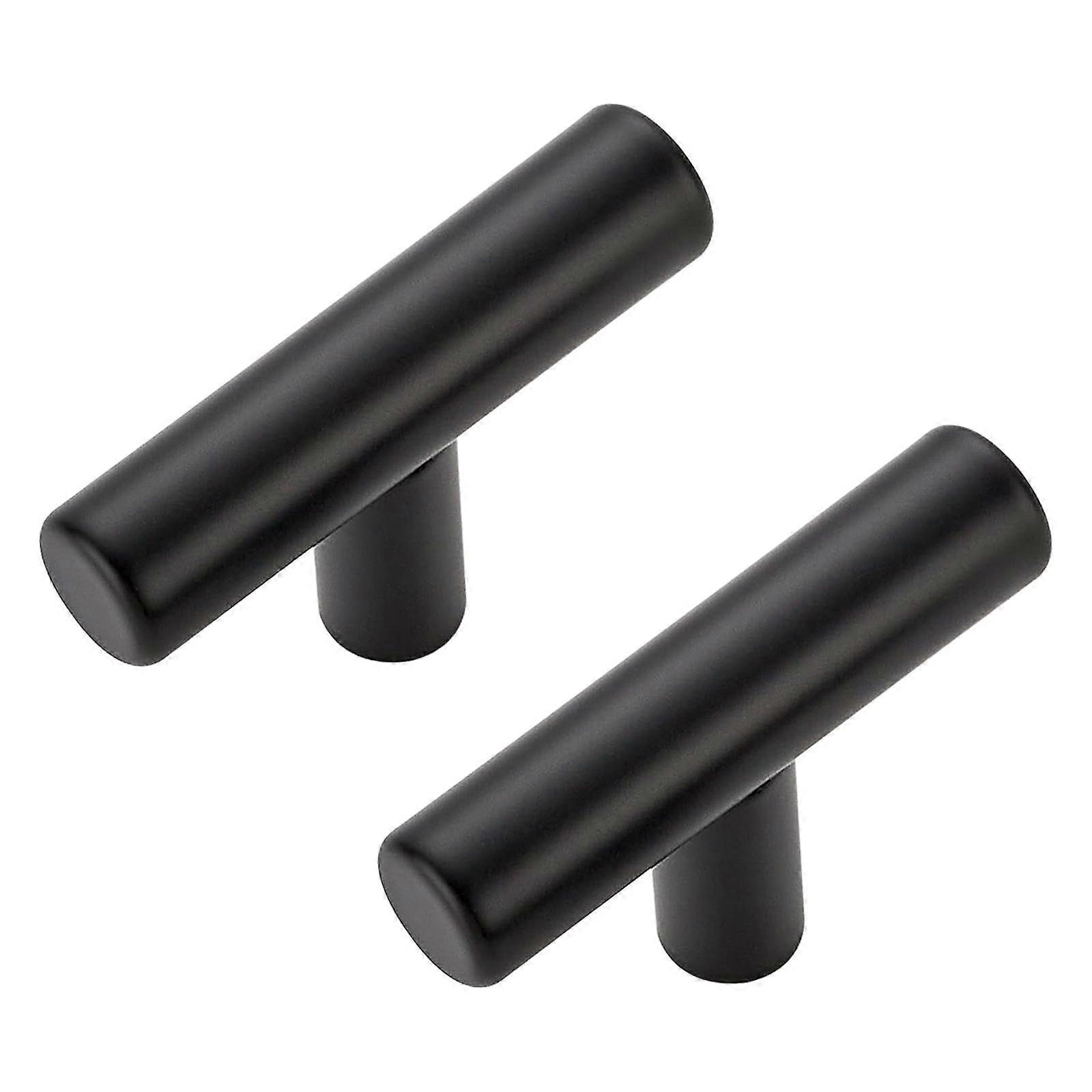 Cabinet Knobs Kitchen Cabinet Knobs Cabinet Pulls for Kitchen Cabinet Drawer Stainless Steel Dresser Knobs 20 Pack  Black