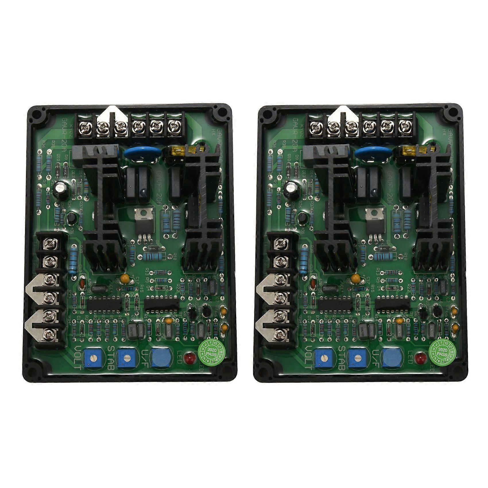 3X Gavr-20A Av Modulo regolatore di tensione automatico universale senza spazzole Avr Generatore 220/400Vac Frequ