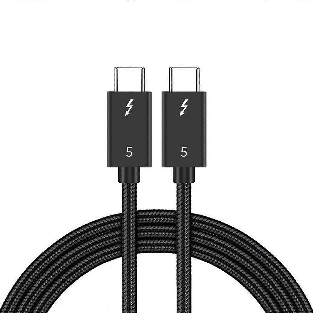 2m 80Gbps Ultra-Fast Thunderbolt 5 USB Type-C Cable Supports 8K 60Hz Display PD 240W Charging Power