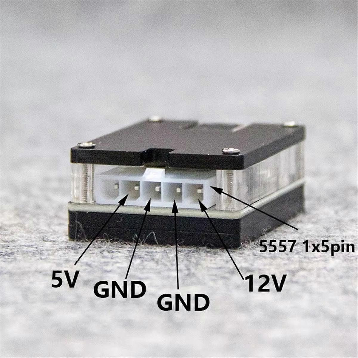 DC5525 12V to 5V Multi Hard Disk Module Power Supply Module