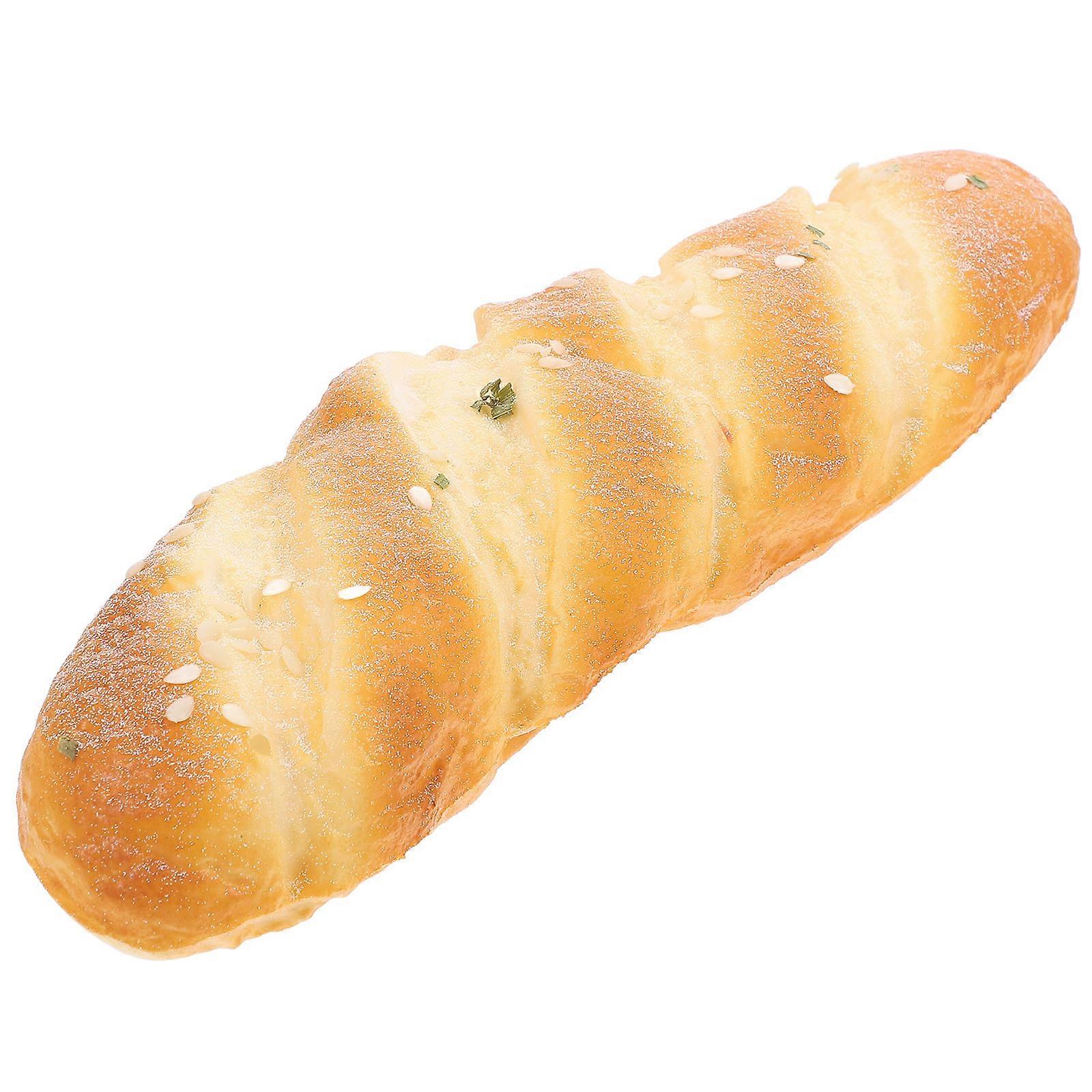 High-Simulation Fake Bread Teaching Tool 1Pcs