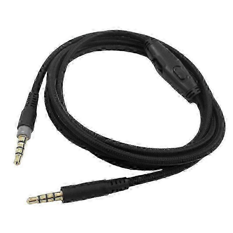 Replacement Headphone Cable with Volume Control for Gaming Headsets - Compatible with Alpha and Core Models