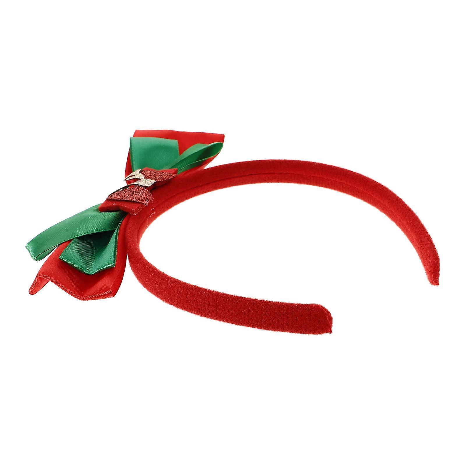 Festive Design Bowknot Headpiece Christmas Parties Stage Performances 1Pack