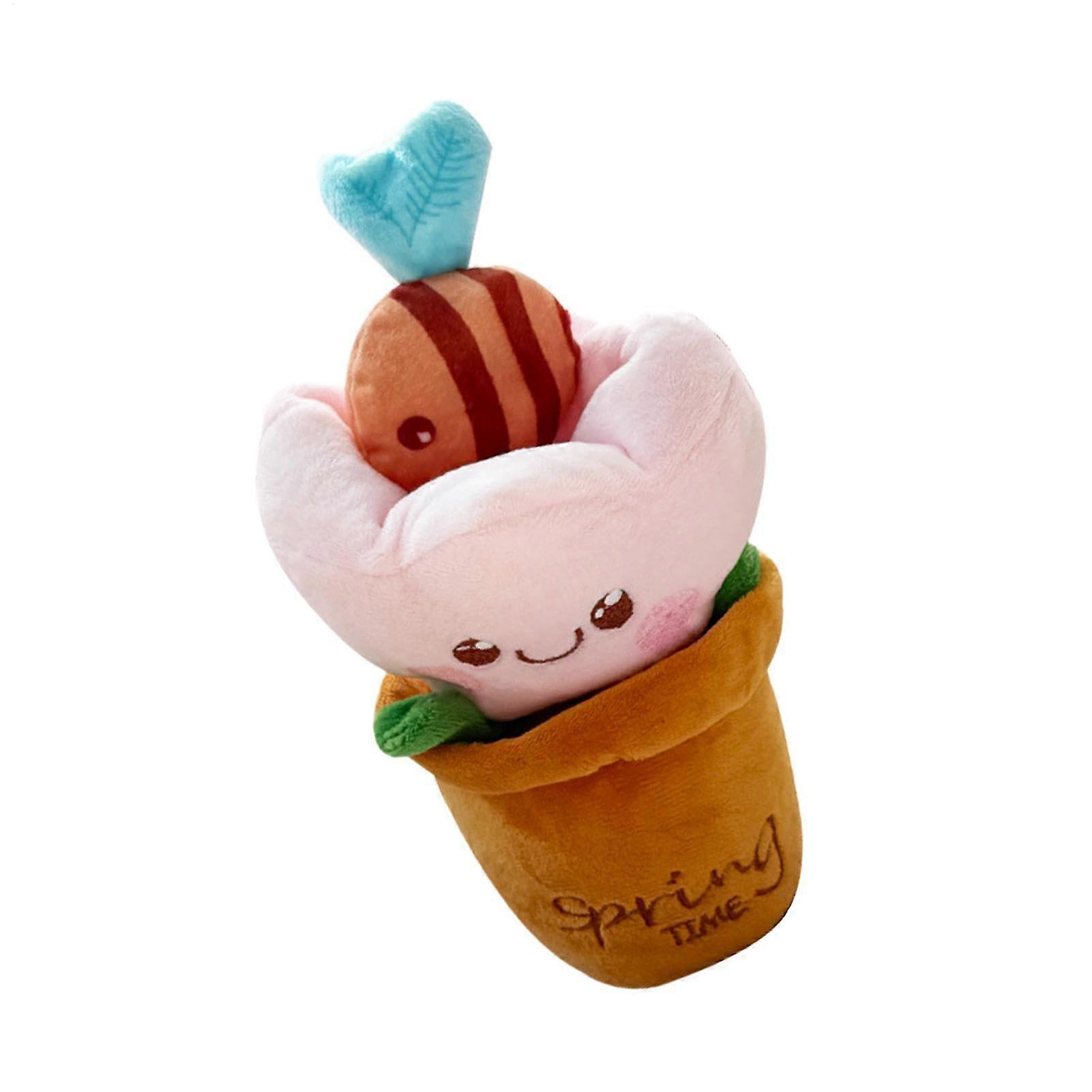 Interactive Dog Enrichment Toy with Sound Paper, Puppy Feeding Puzzle, Stuffed Plant for Pet Stores - Durable and Engaging Design