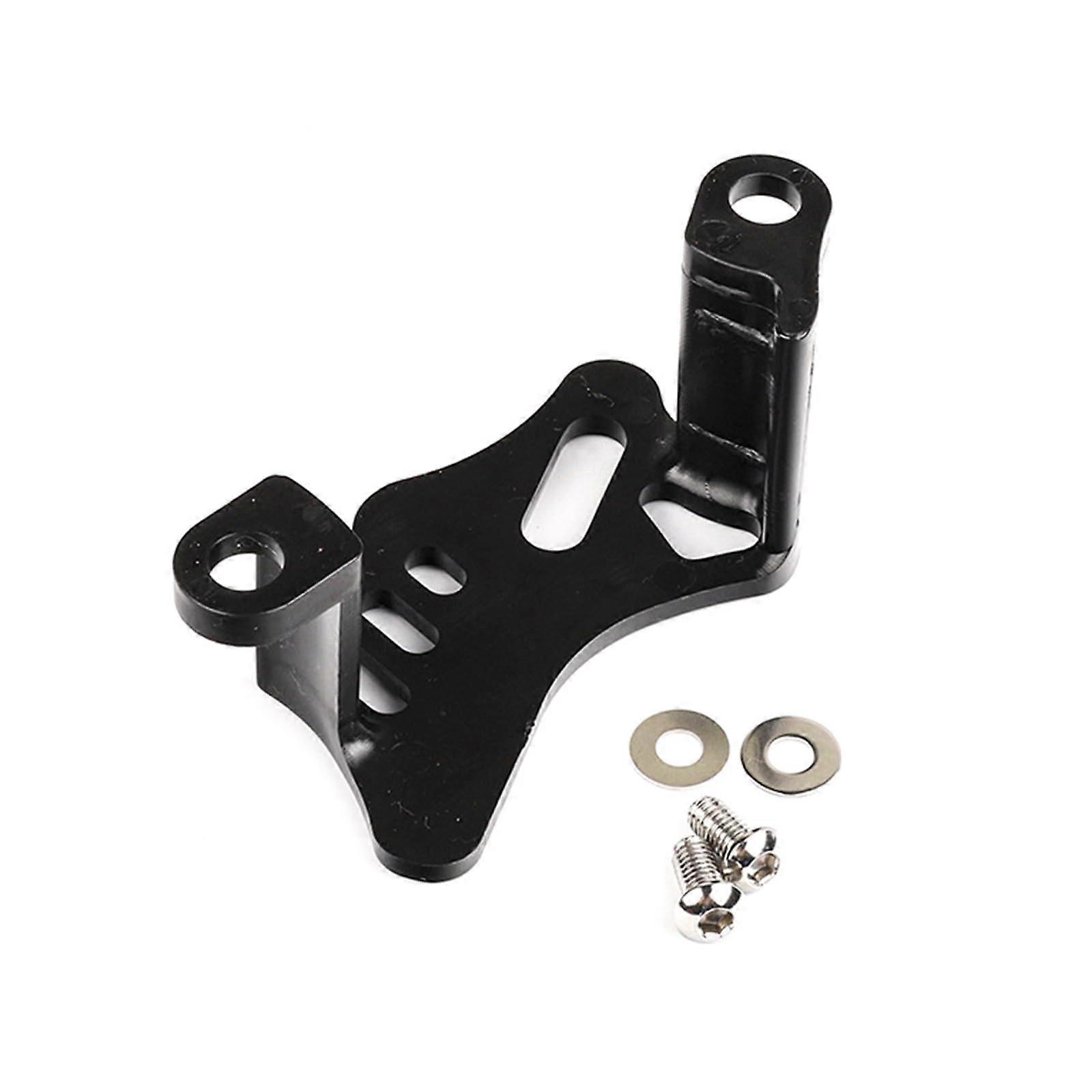 Lightweight Rear Brake Pump Protector for Motorcycles - Durable Black Design for Enthusiasts and Professionals in Harsh Conditions