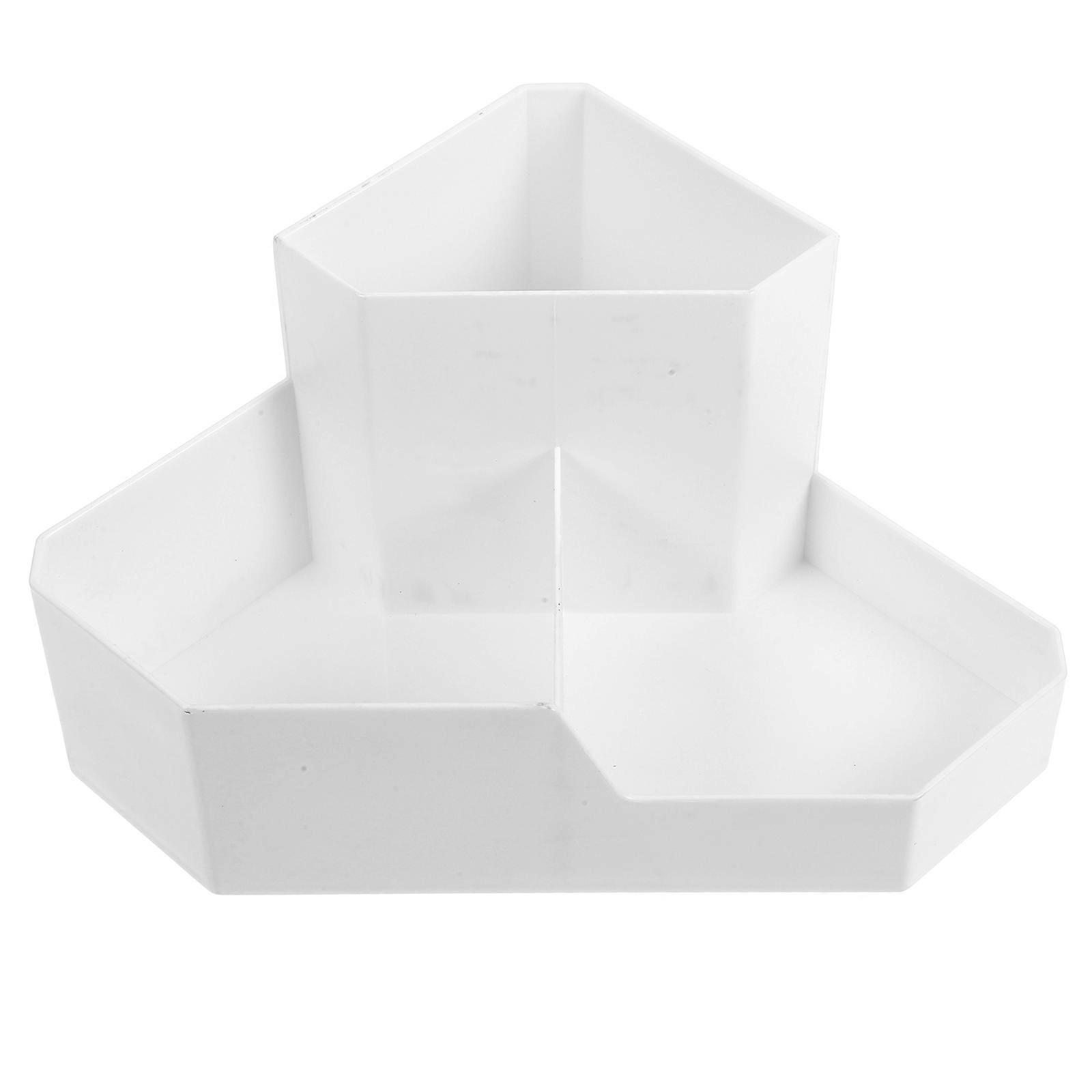 Makeup Storage Box 2pcs Plastic Organizer Containers for Cosmetics