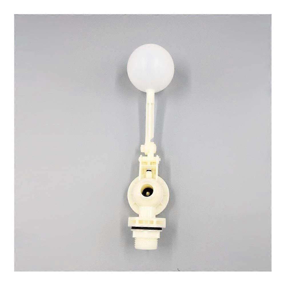 Liquid level control, DN20, 3/4 inch BSPT thread, plastic float valve, ball tank, pool, adjustable float valve