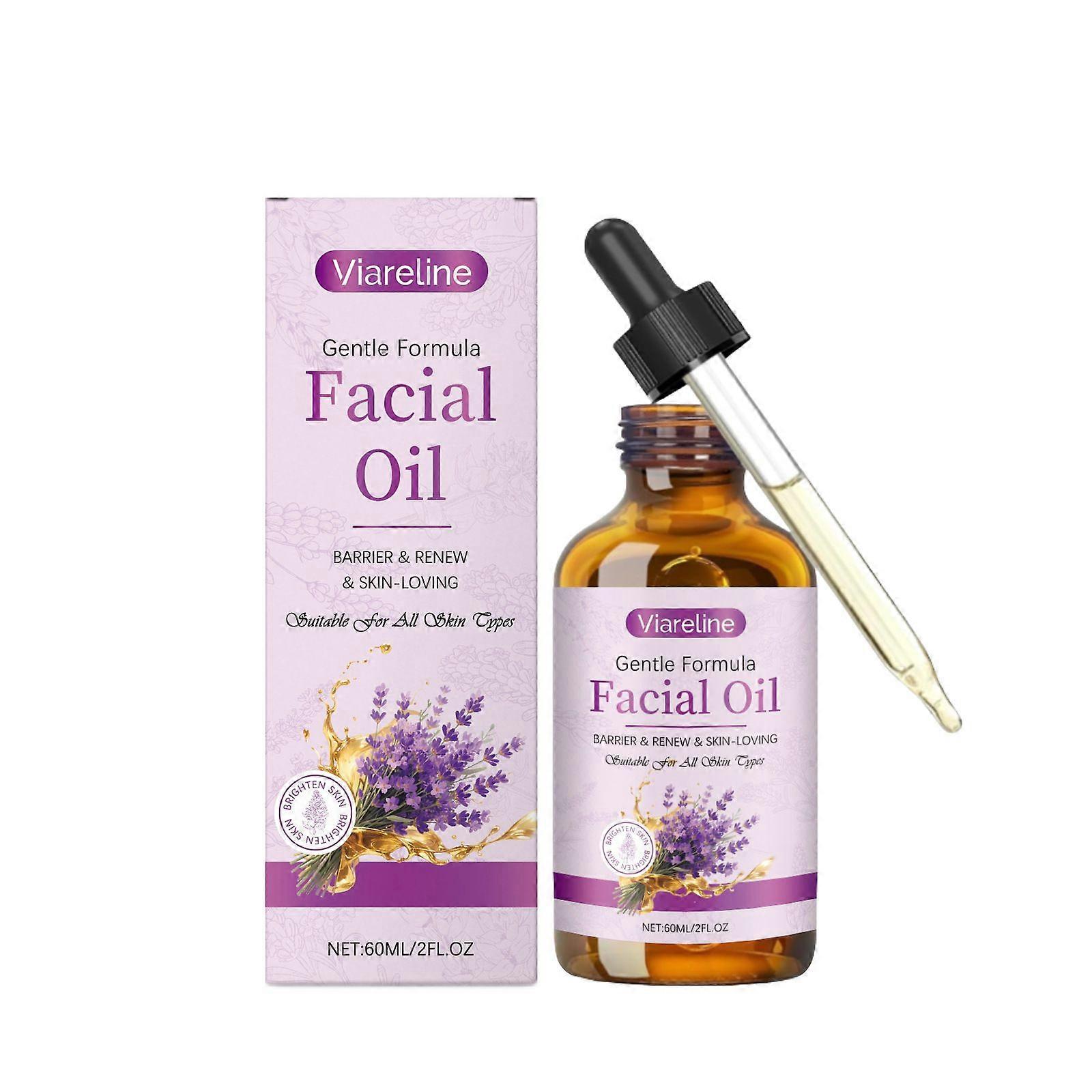 Rosehip Oil, Lavender Oil for Face, Anti Aging Facial Blend Oils with Frankincense & Pomegranate | Moisturizing, Brightening & Youthful Glow
