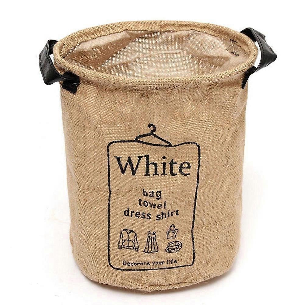 MultiColor Jute Laundry Basket Organizer with Two Sections for SpaceSaving Storage and Easy Cleaning