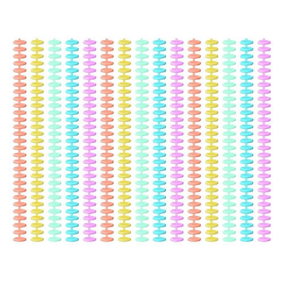 50 Plastic Spiral Binding Coils 1/2 Inch Diameter 30 Pack for Students and Colleagues Easy to Use and Install