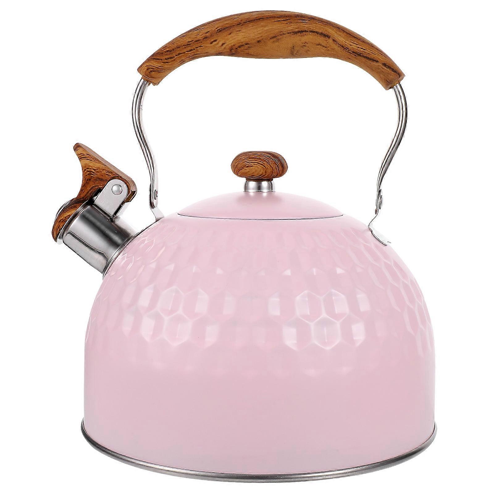 Stainless Steel Kettle with Insulated Handle for Kitchen Decor Assorted Color