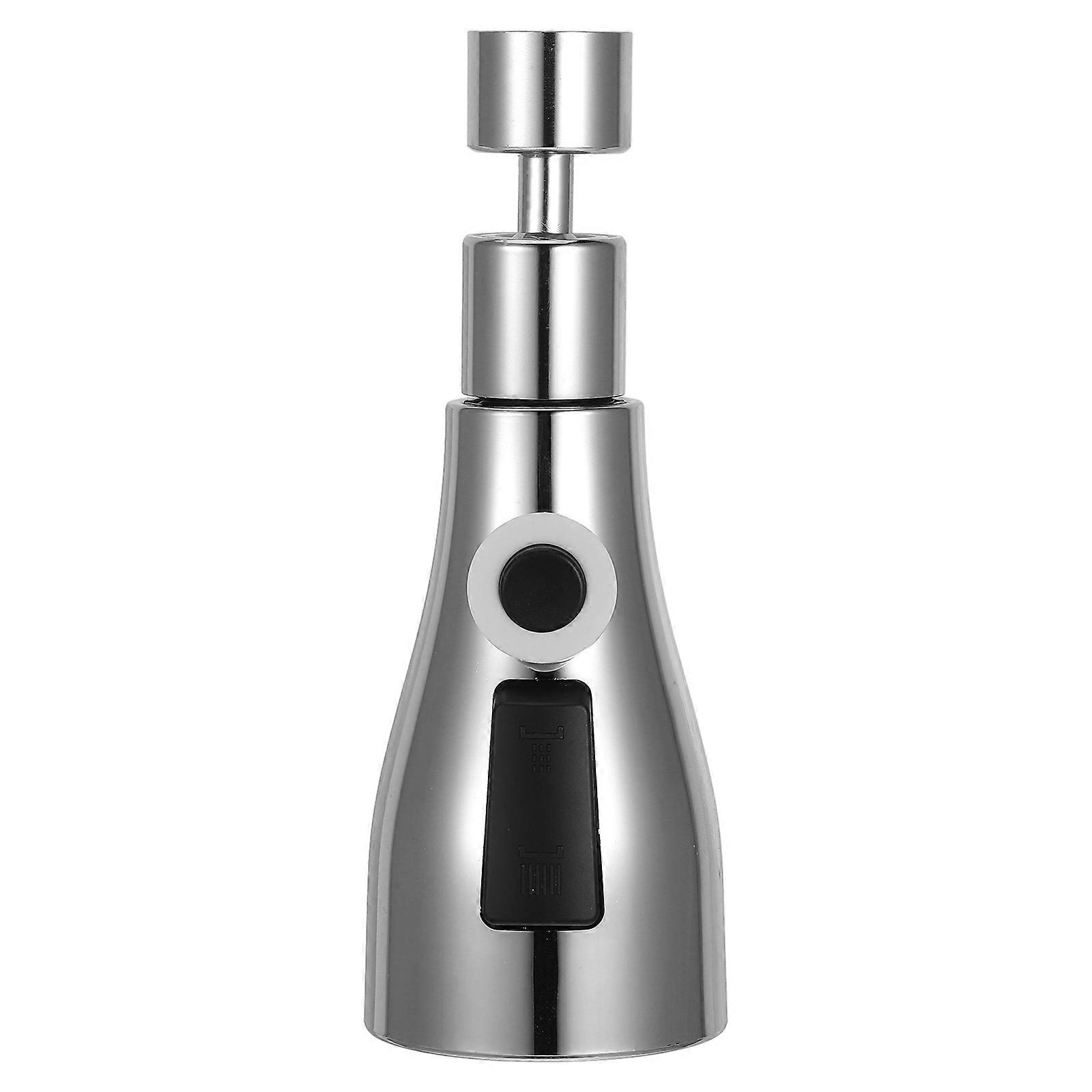 Kitchen Faucet Sprayer Attachment For Kitchen Sink Repairing With Silver Pulldown Design 1 Pcs