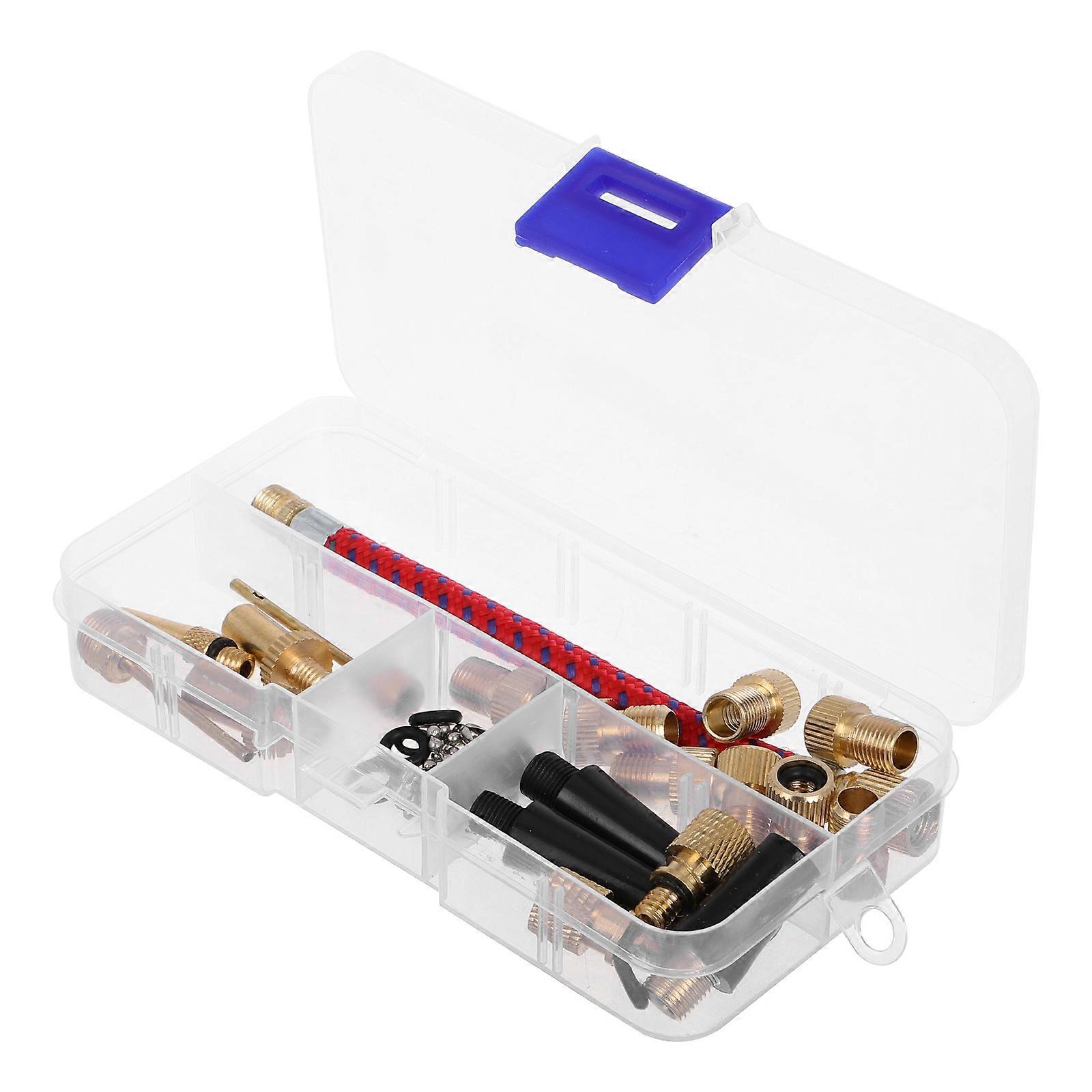 Bicycle Valve Compatibility Tool Inflation Nozzle Bike Valve Adapter For Toy Users Maintenance Copper Material 12.20X1.00X1.00CM 1Set