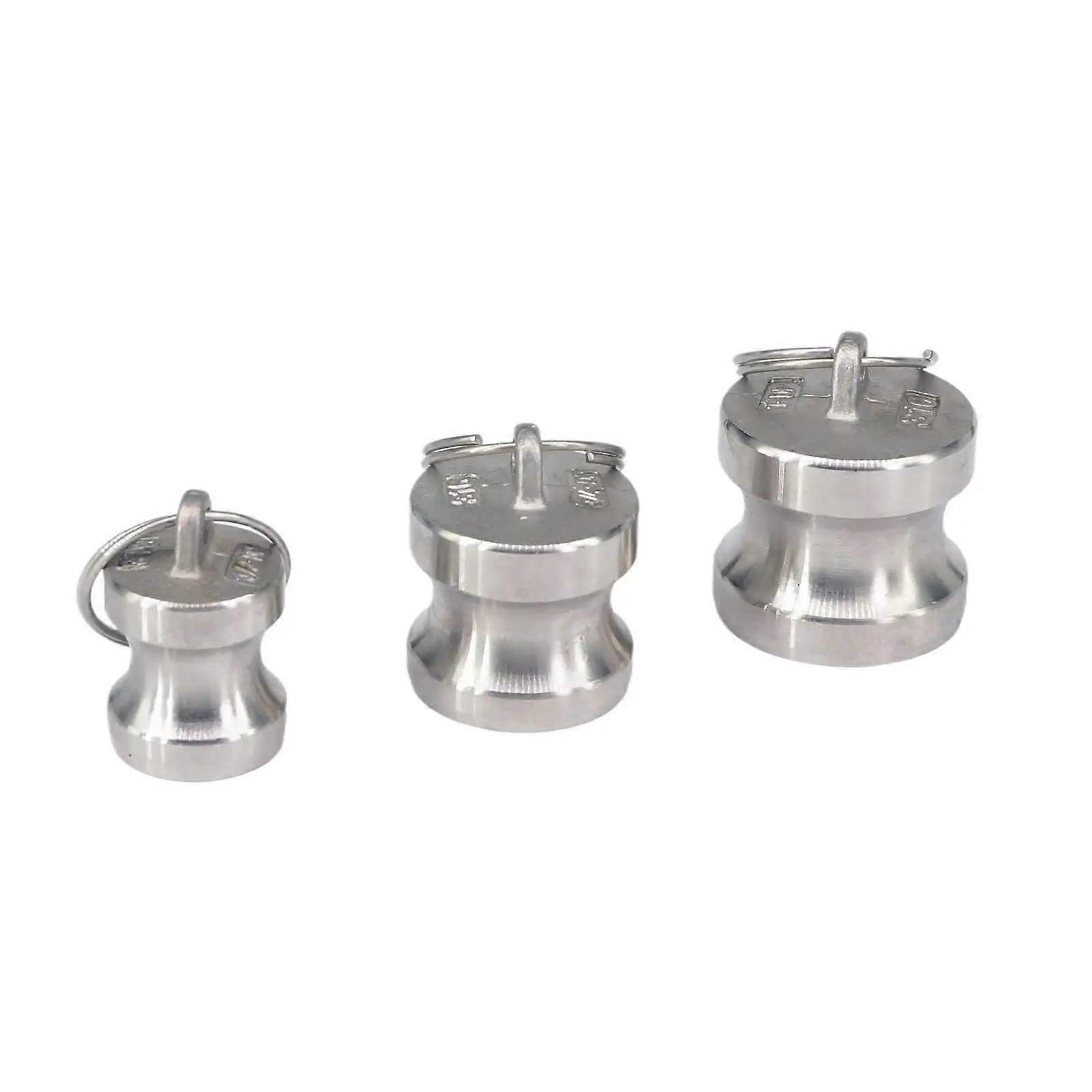304 Stainless Steel Camlock Fitting Size 1/2"-4" DN15-DN100 Type DP Stop Flow Connector