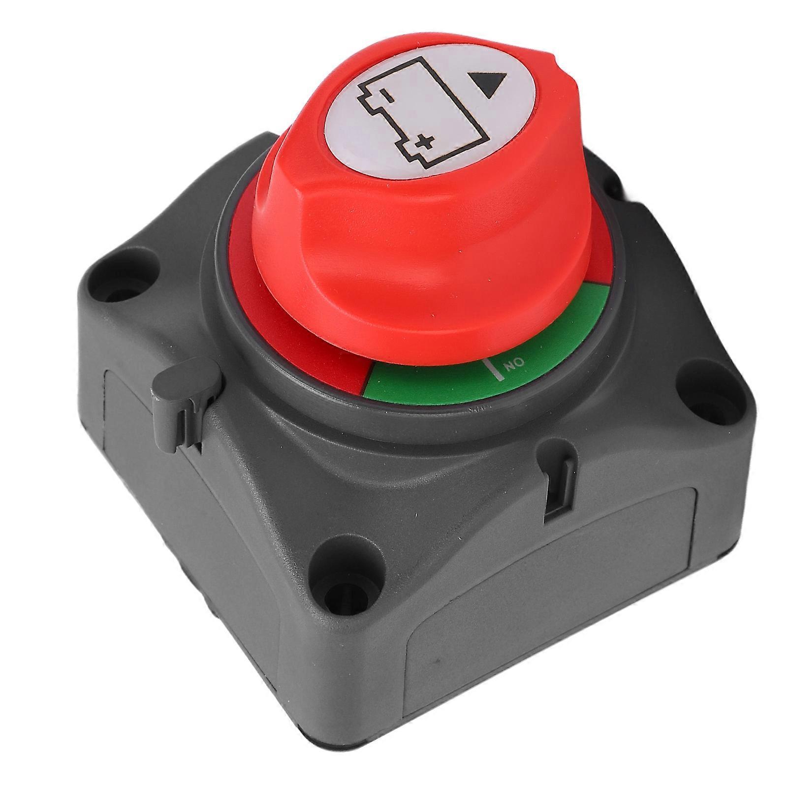 Battery Power Cutoff Master Switch On Off 2 Positions Insulated for Car RV ATV Boat 12V‑48V DC 