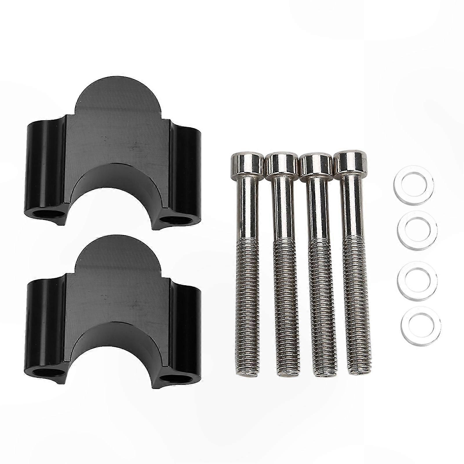 Aluminum Handlebar Riser Mount 28mm Height Adapter for Motorcycle ATV