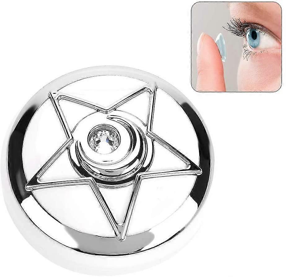 2-Pack Travel Lens Cases - Portable Storage Boxes (Gold/Silver)