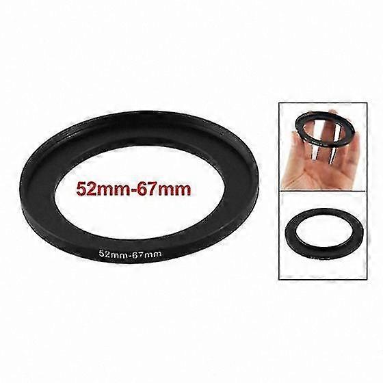 67mm to 52mm Camera Lens Filter Adapter Step-Up Ring for Photography
