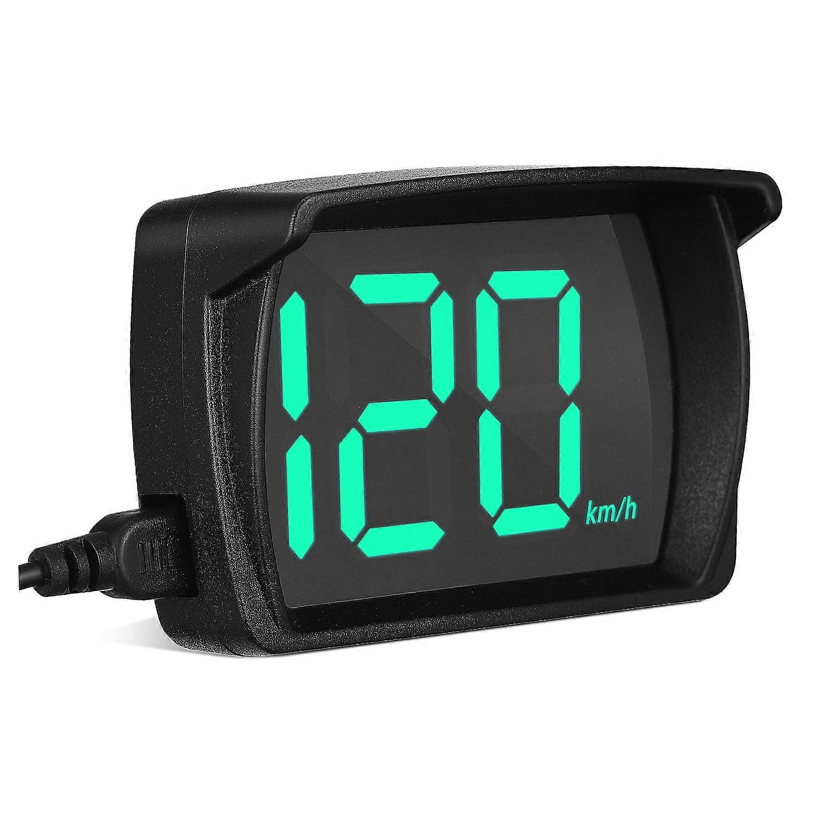 Car Digital Speedometer Display for Universal Vehicles LCD Dashboard Monitor for Safe Driving