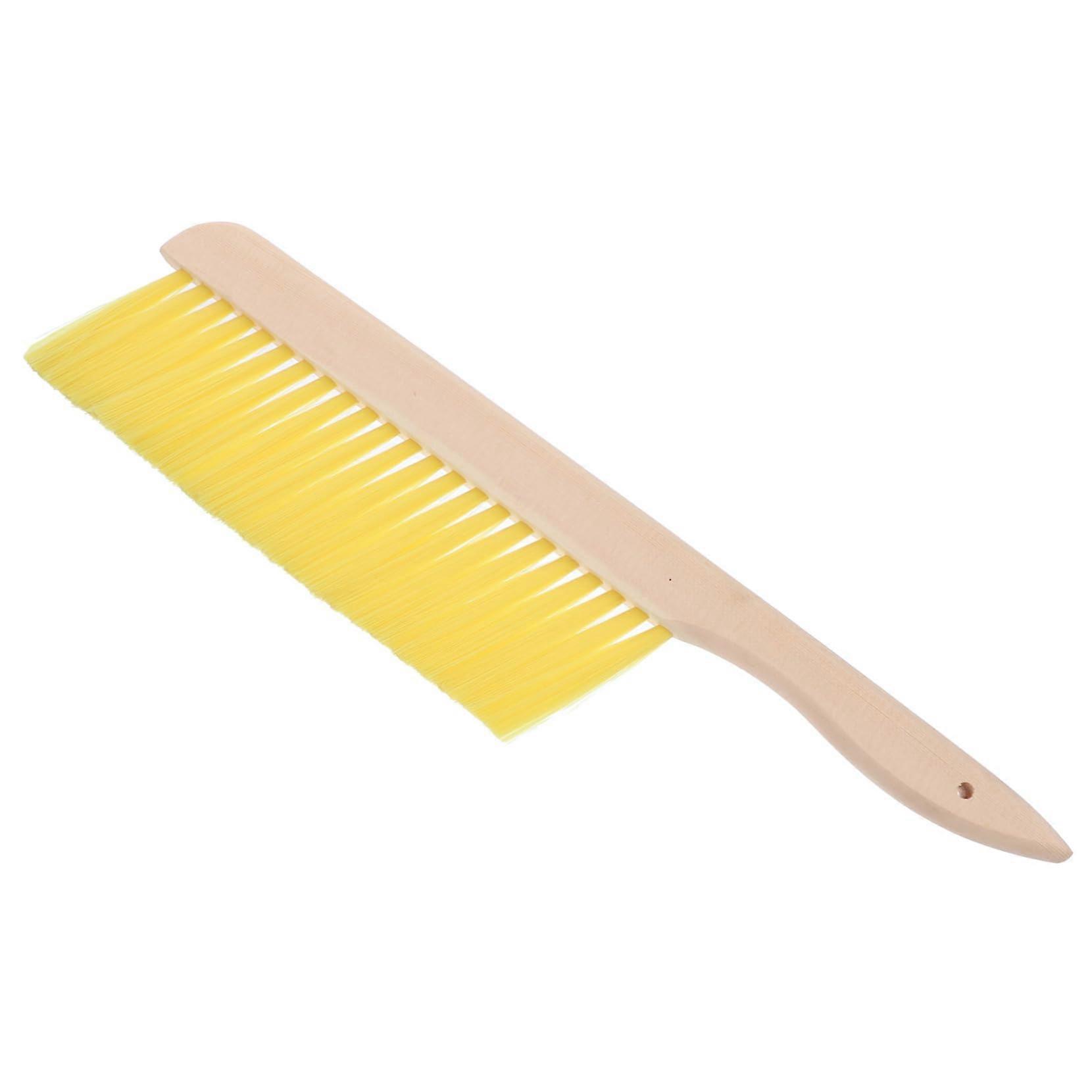 Wooden Bee Hive Brush Soft Bristles Nondamaging Tool for Beekeepers for Gentle Sweeping and Hive Maintenance Easy to Use and