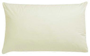Extra Large Luxury Cream Pillowcase Pair, 22"x31", Fits Large Box Pillows, Soft Premium Material, Elegant Design