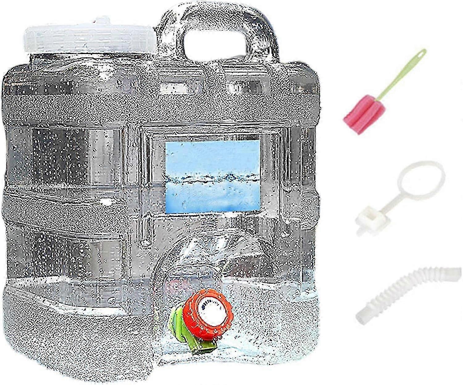 Water Storage,camping Water Storage Bucket Water Dispenser For Beverage - Portable Water Tank With Ergonomic Handle10l