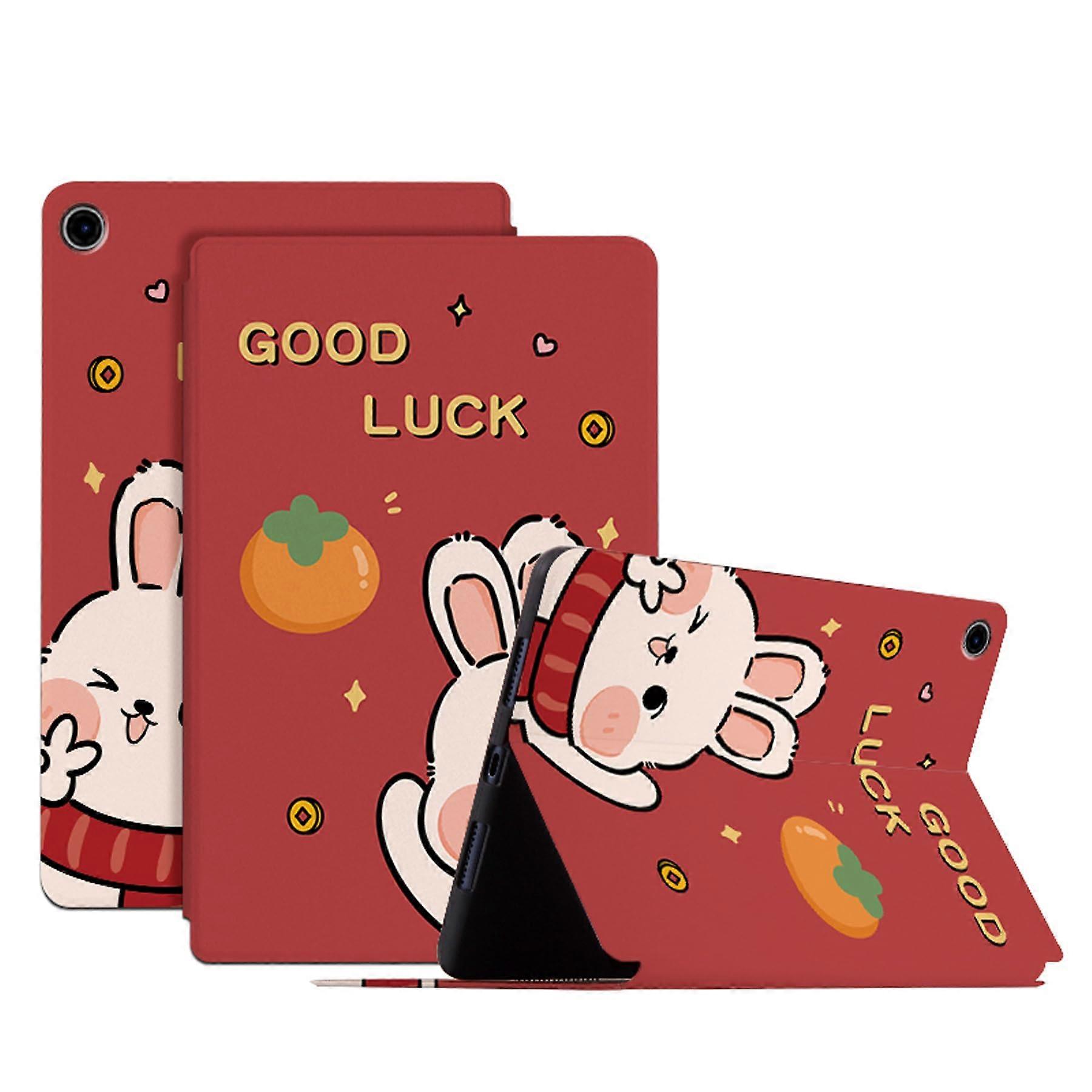 DayQiQiPu Flip Case for Lenovo Tab 2025 / Tab K10 2nd Gen, 10.1 Inch PU Leather Ultra-Thin Stand Cover with Auto Sleep Feature, Pattern 04