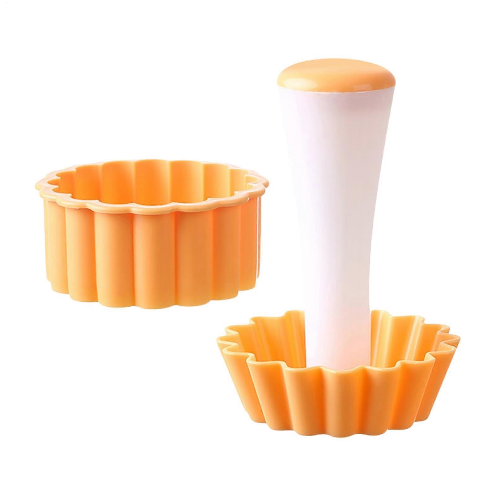 Egg Tart Pan Molds Round Nonstick Cake Cup, Reusable Baking Shaper