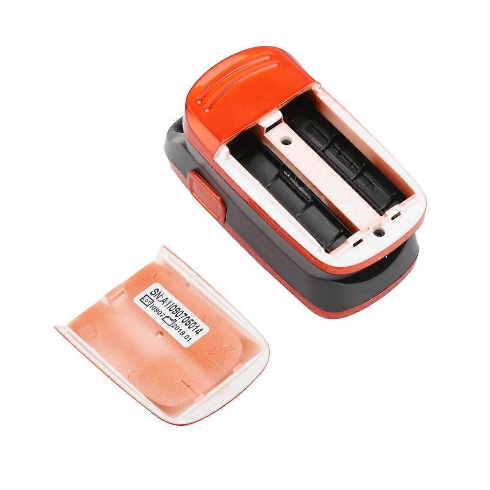 A320 Orange Finger Pulse Oximeter SpO2 Monitor 74x37x38mm