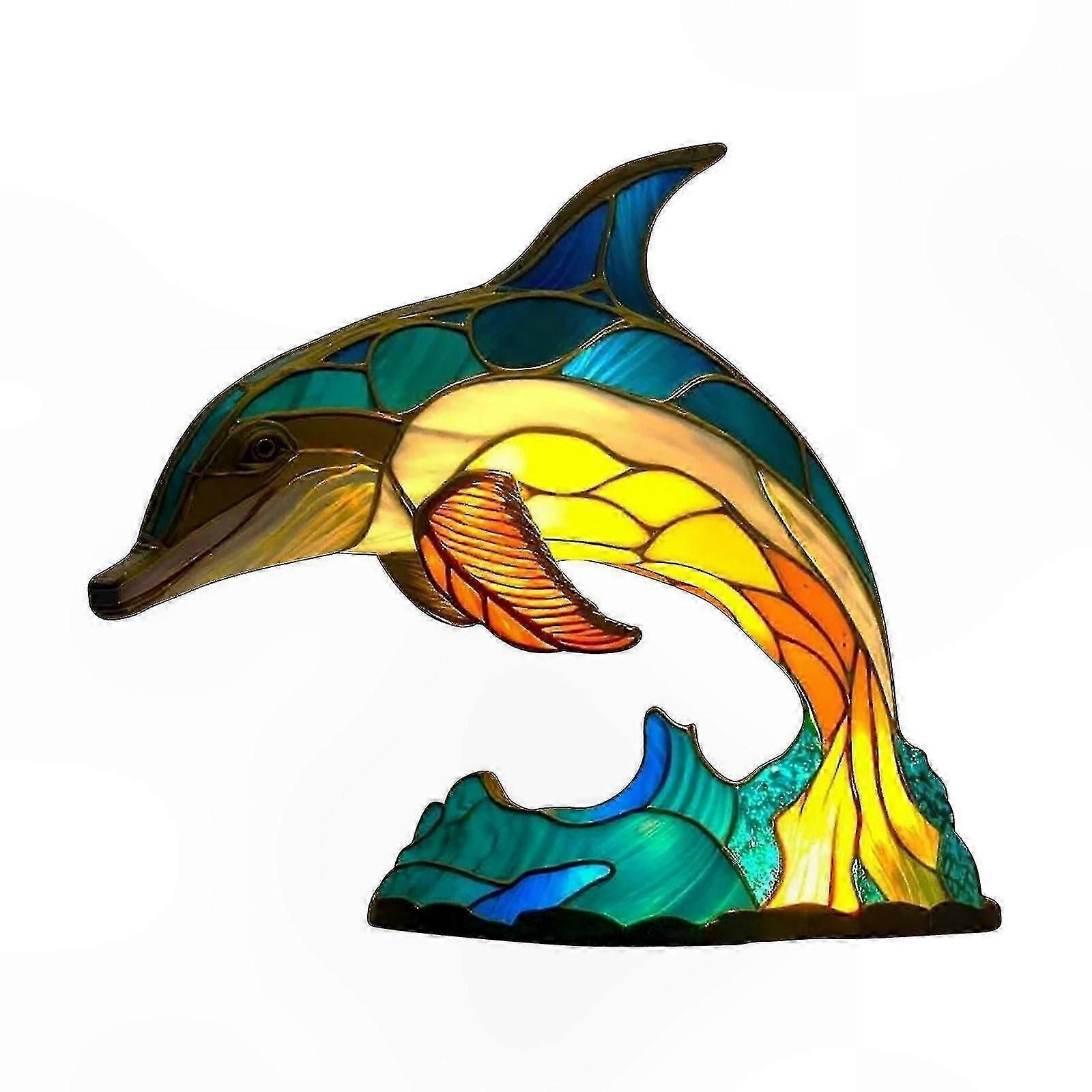 Metallic Tabletop Decor Animal Series Table Lamp for Home Styling